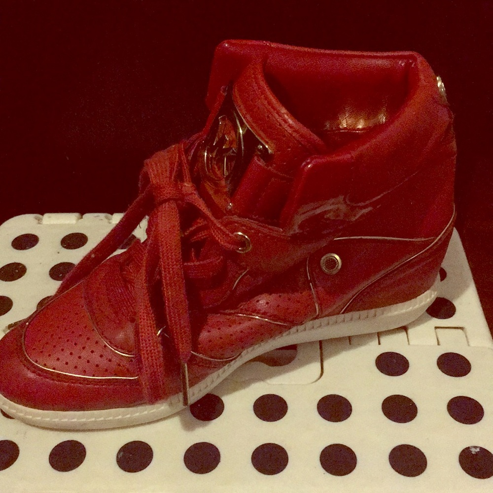 Michael Kors heeled tennis shoe